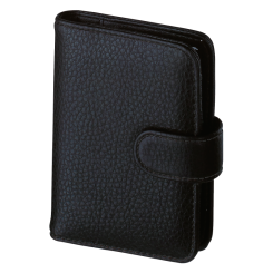 Terminplaner Mini - Softfolie geprägt schwarz 