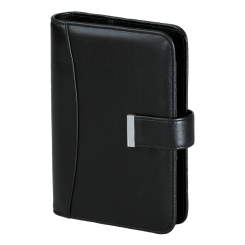 Terminplaner Kompakt - Softfolie CLASSIC schwarz 