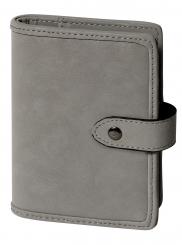 Terminplaner Kompakt - Kunststoff Fashion grau 