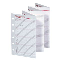 Pocket A7 Jahresübersicht Leporello 