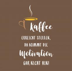 Serviette Lunch Kaffee Motivation 20 Stck. 