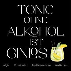 Serviette Lunch ... ist GINLOS 20 Stck. 