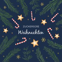 Serviette Weihnachten Zuckerstangen 20 Stck. 