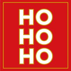 Serviette Weihnachten HoHoHo 20 Stck. 