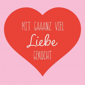 Serviette Lunch Liebe 20 Stck. 