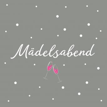 Serviette Lunch Mädelsabend 20 Stck. 