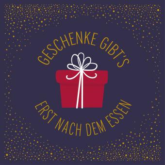 Serviette Weihnachten Geschenk 20 Stck. 