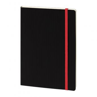 Softcover, geprägt, schwarz 