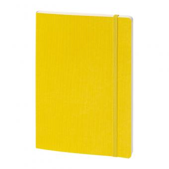 Softcover, geprägt, gelb 