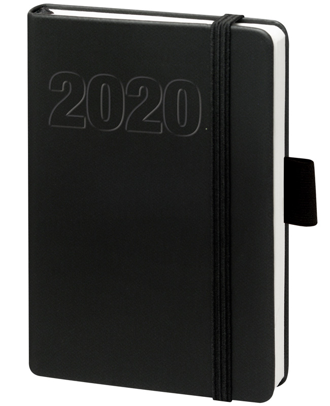 Bsb Agenda Semainier 2022 Format A5 En Cuir Synthétique Souple Avec élastique, 1 Semaine = 2 Pages, Format Bsb V-Book, 02-0146